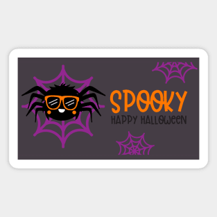 Cute Bat Boy - Spooky ,Happy Halloween Magnet